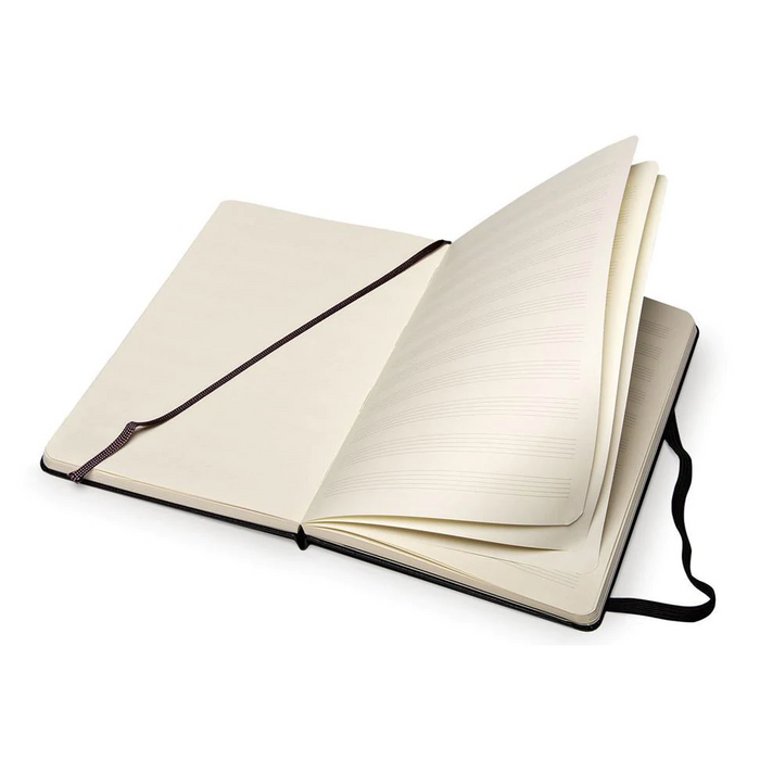ART COLLECTION : MUSIC NOTEBOOK BLACK — by Moleskine