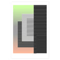 ART PRINT - SHAPES, 26" X 40" — by SLEP