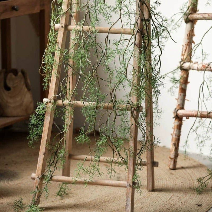 Artificial Rattan Vine Decorative Myriad Strands 55" Long: Three Stems