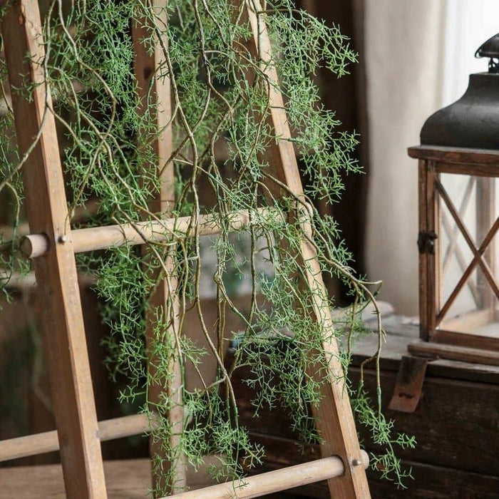 Artificial Rattan Vine Decorative Myriad Strands 55" Long: Three Stems