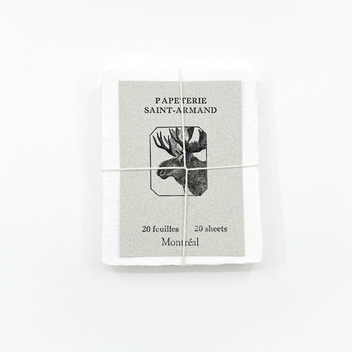 ARTISANAL PAPER 4x5", 20 SHEETS – by Papeterie Saint-Armand