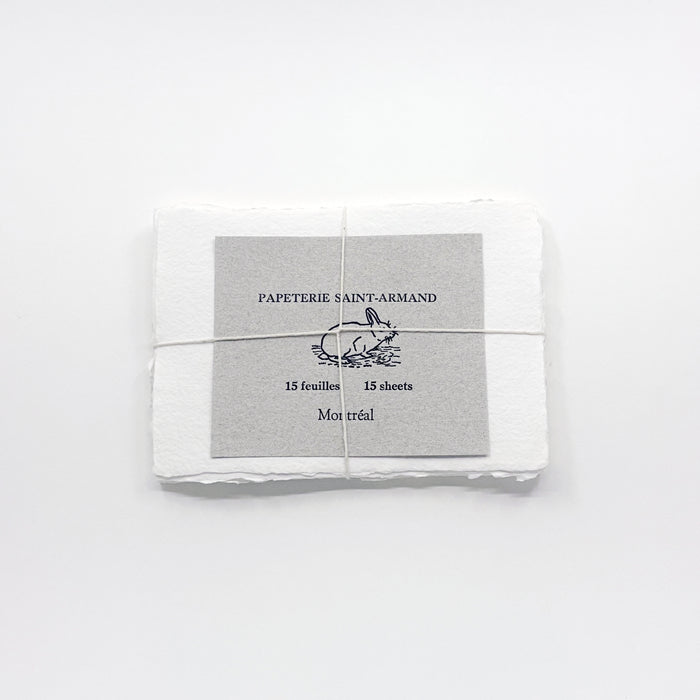 ARTISANAL PAPER 5x7", 15 SHEETS – by Papeterie Saint-Armand