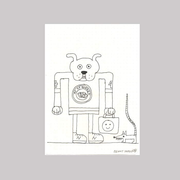 AS DE QUÉBEC (Original Drawing) — by Benoit Tardif