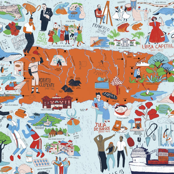 ATLAS DES AMÉRIQUES : VOYAGE DE L’ARCTIQUE À LA TERRE DE FEU — by Alejandra Vega, Natalie Guerra, Sol Undurraga and Mujer Gallina
