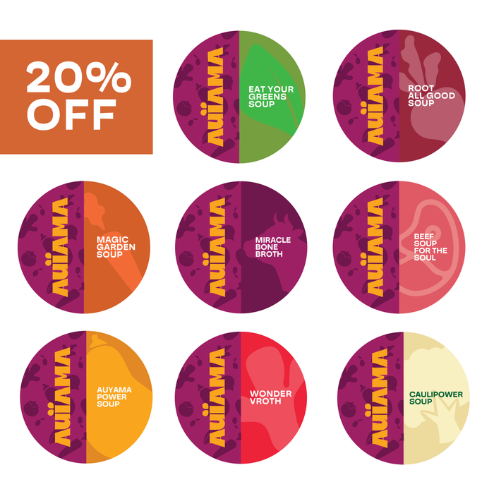 AUÏAMA Starter box, eight complete meals