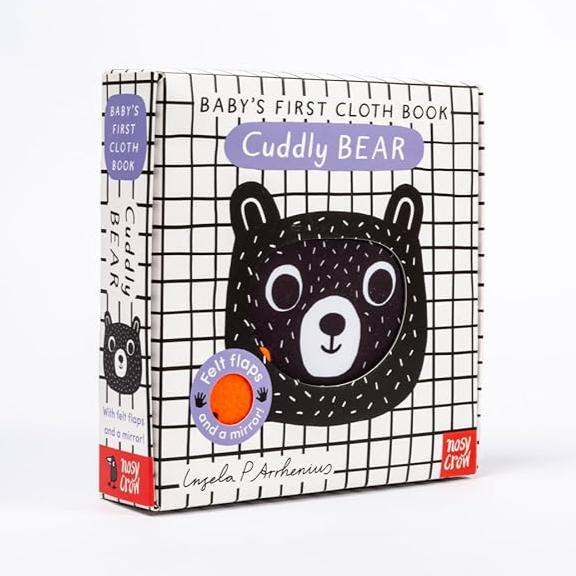 BABY’S FIRST CLOTH BOOK: Cuddly Bear — by Ingela P. Arrhenius