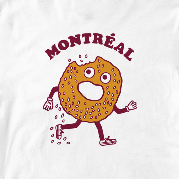 “BAGEL” T-SHIRT (White) – by Francis Léveillée