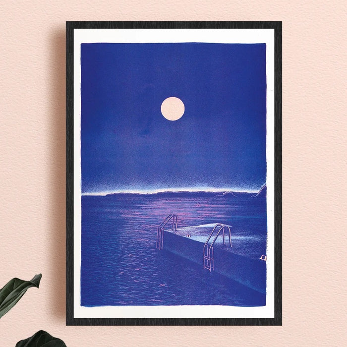 BAIN DE MINUIT, 29,7 x 42 cm — by Manon Diemer