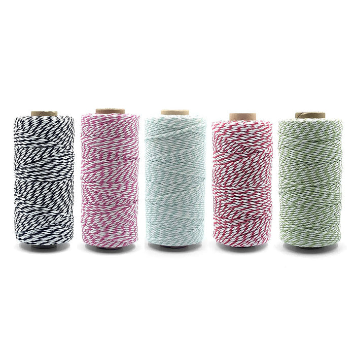 BAKERS’S TWINE, 12 PLYS, 2 MM (MULTIPLE COLORS)