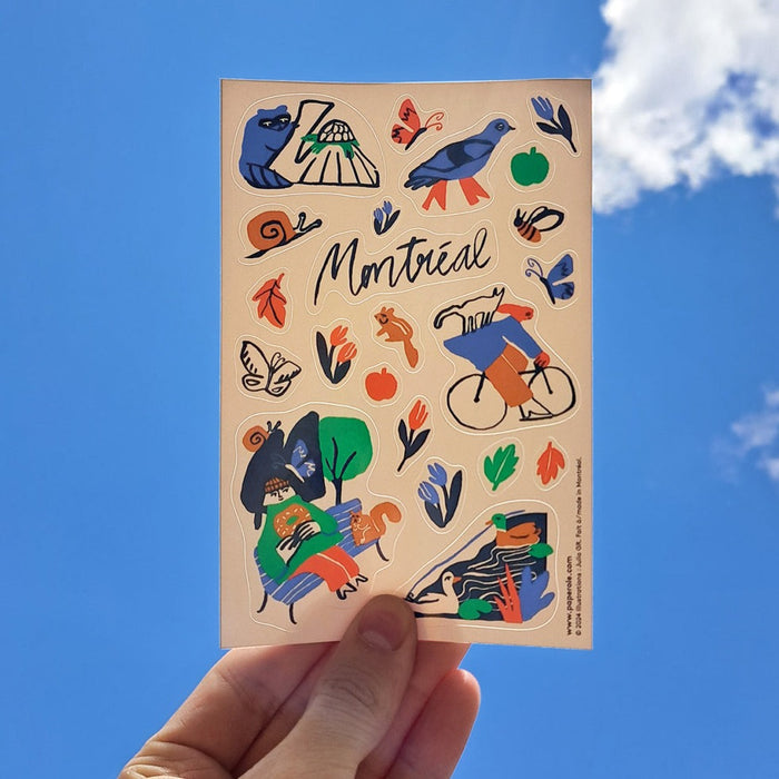 BALADE À MONTRÉAL – Sticker Sheet