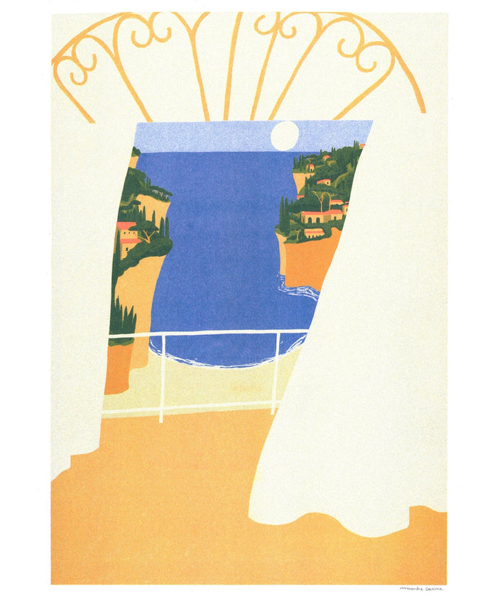 BALCONY BAY - 29,7 x 42 cm (A3) — by Maaike Canne