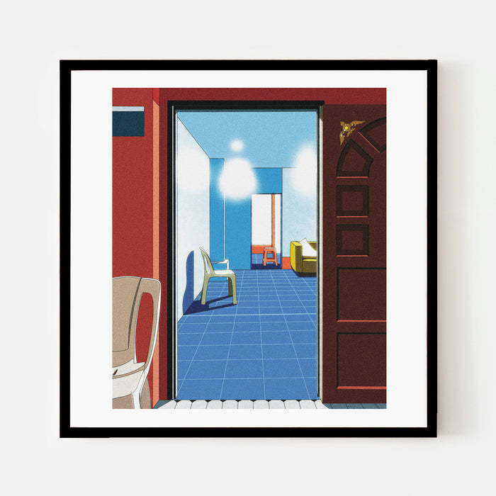 BANGKOK, 20" X 20" — by Ana Popescu