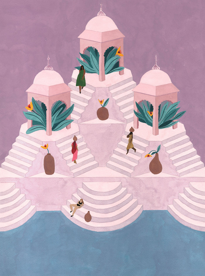 BAOLI IMAGINAIRE, 18" X 24" — by Isabelle Feliu