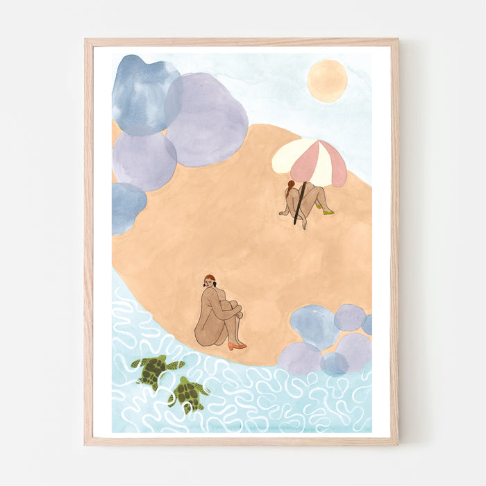 BEACH DAY (multiple sizes) — by Isabelle Feliu