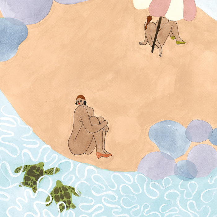 BEACH DAY (multiple sizes) — by Isabelle Feliu
