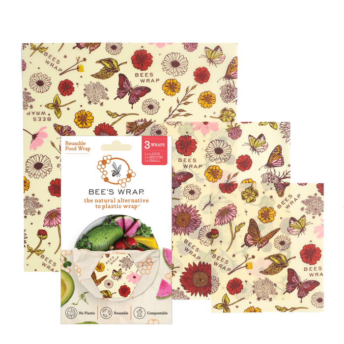 Bees Wrap 3 Pack - Meadow Magic