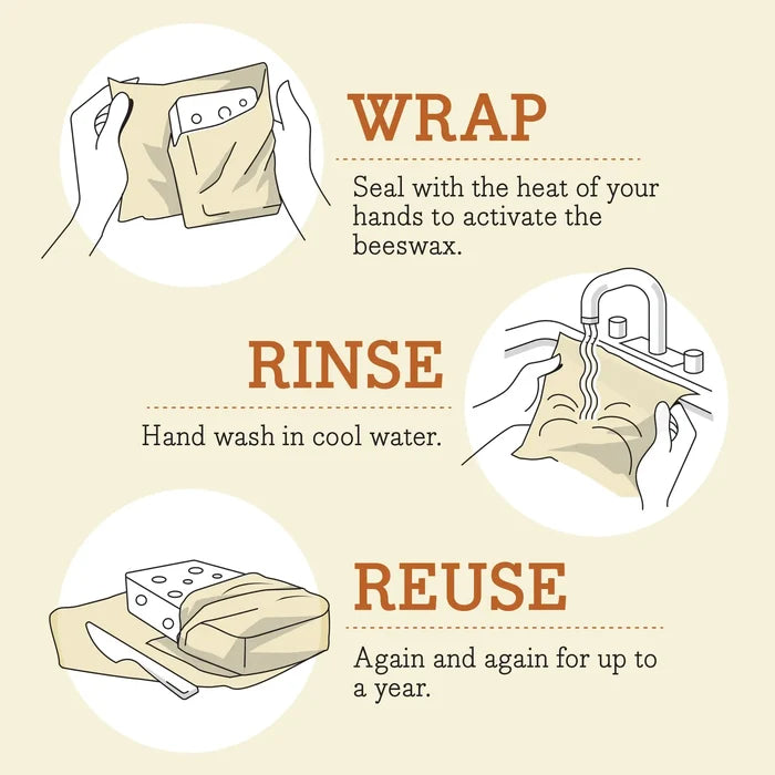 Bees Wrap 3 Pack - Meadow Magic