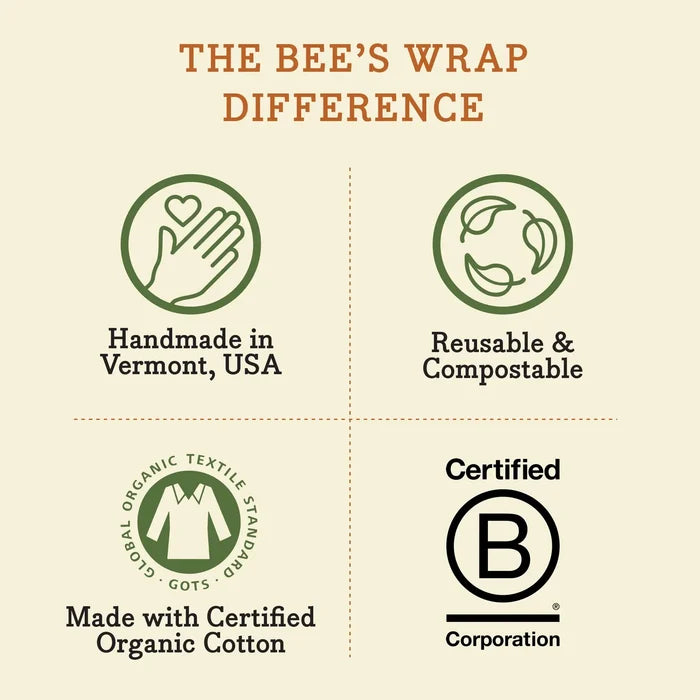 Bees Wrap 3 Pack - Meadow Magic