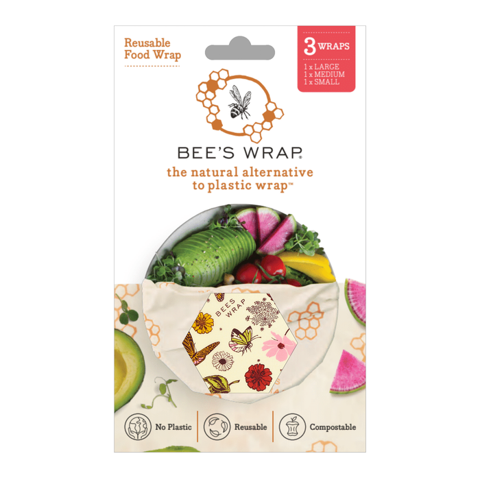 Bees Wrap 3 Pack - Meadow Magic