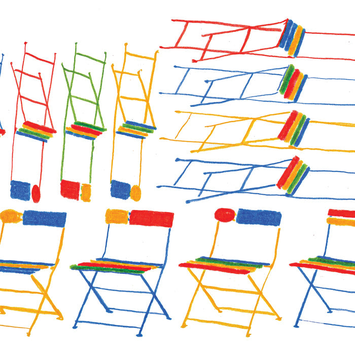 BEST CHAIR EVER, 24" x 18" — by jeraume