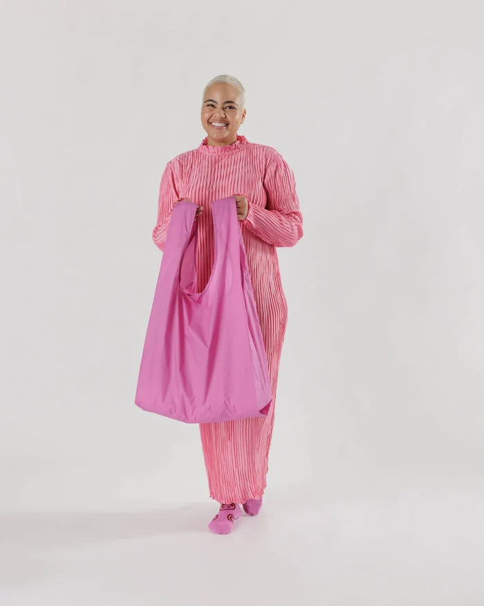 BIG EXTRA PINK REUSABLE BAG — by Baggu