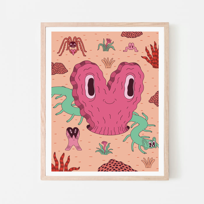 BIZARRE LOVE, 8" X 10" — by Geneviève Lebleu