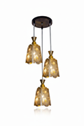 Black 3-Light Pendant Dining Lamp | Modern Ceiling Light for Dining Room – DL6135/3
