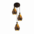 Black 3-Light Pendant Dining Lamp | Modern Ceiling Light for Dining Room – DL6160/3