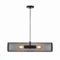 Black Dining Pendant Lamp 6063 – Sleek Black Ceiling Light for Dining Tables, Kitchen Islands & Living Areas | Versatile Minimalist Pendant