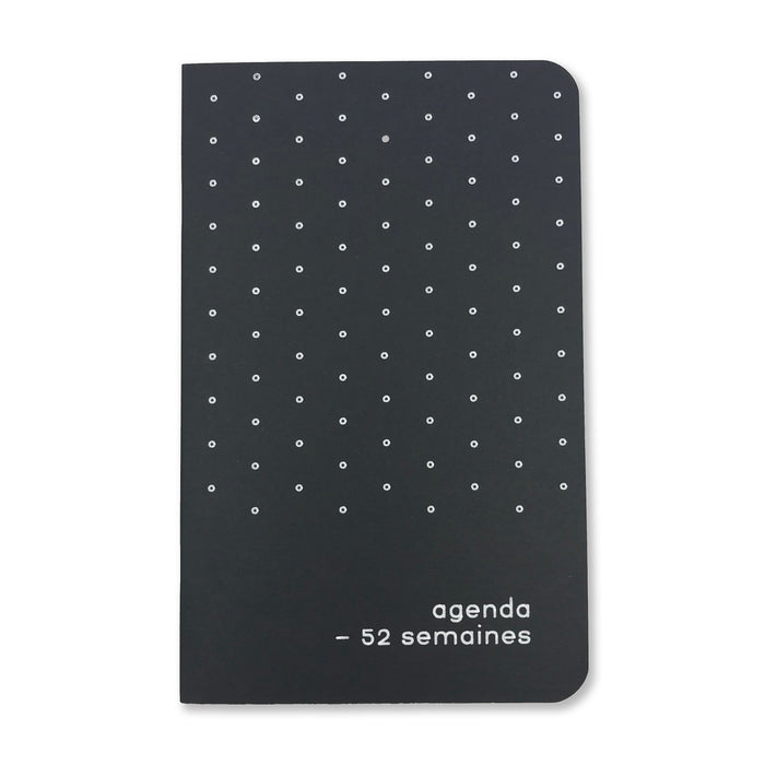BLACK DOTS AGENDA 52 WEEKS — by Archipel