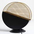 Black & Gold Table Lamp – Premium Decorative Bedside & Desk Light | Model 6061