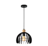 Black Pendant Dining Lamp | Classic Modern Ceiling Light for Dining Room & Kitchen – D6107