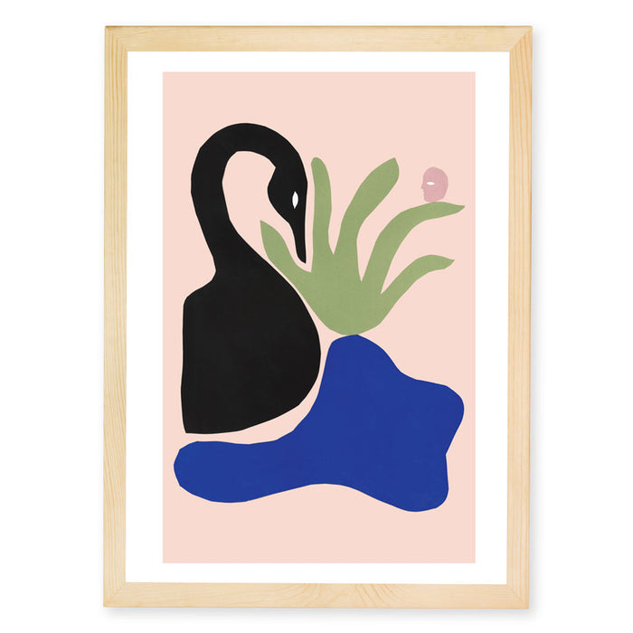 BLACK SWAN (multiple sizes) — by Isabelle Feliu