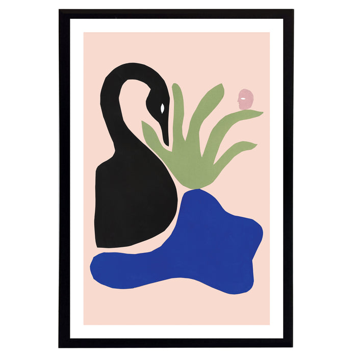 BLACK SWAN (multiple sizes) — by Isabelle Feliu