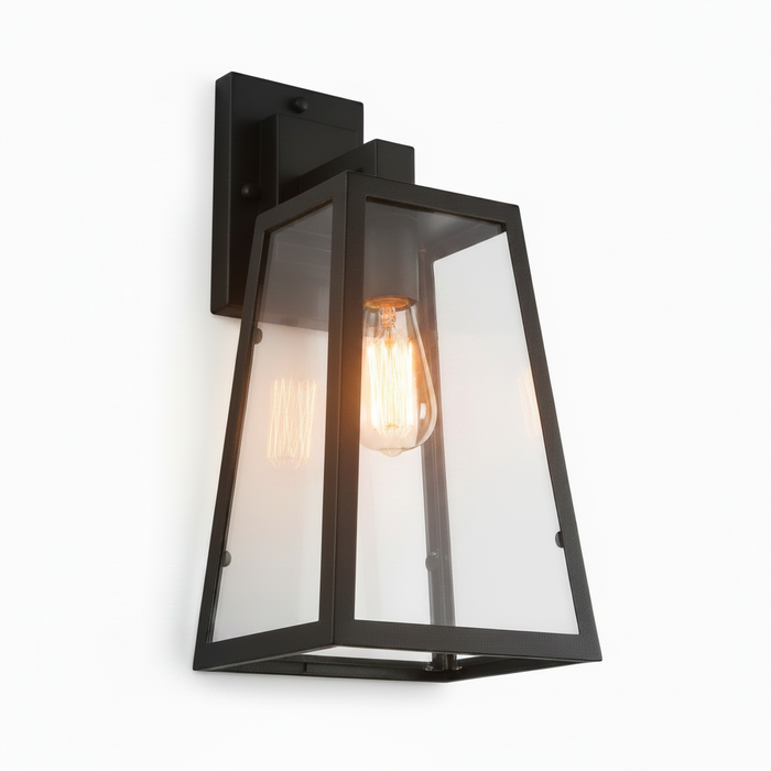 Black Wall Lamp | Modern Indoor Wall Light for Bedroom, Living Room & Hallway – DL6142