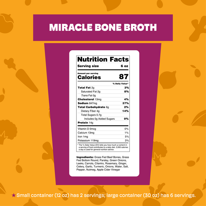 Bone Broth Bundle — daily organic nourishment for gut, skin, hair, and immunity