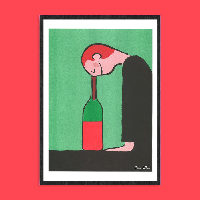 BOUTEILLE, 29,7 x 42 cm — by Jean Jullien