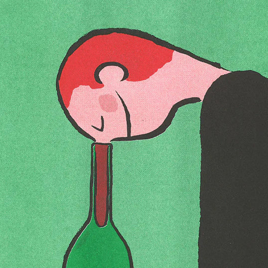 BOUTEILLE, 29,7 x 42 cm — by Jean Jullien