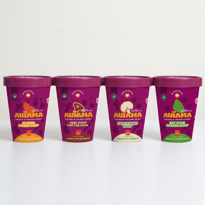 AUIAMA build your own 12 oz box of frozen soups and bone broths