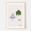CAKE AND CHAMPAGNE, 18" X 24" — by Isabelle Feliu