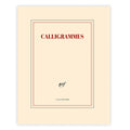 "CALLIGRAMMES" NOTEBOOK + 1 pencil — by Gallimard