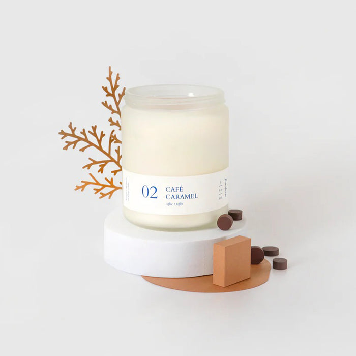 CANDLE, Coffee + Caramel — by Flambette