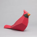 CARDINAL PAPER MODEL (pre-cut, pre-marked) — by SOFS design