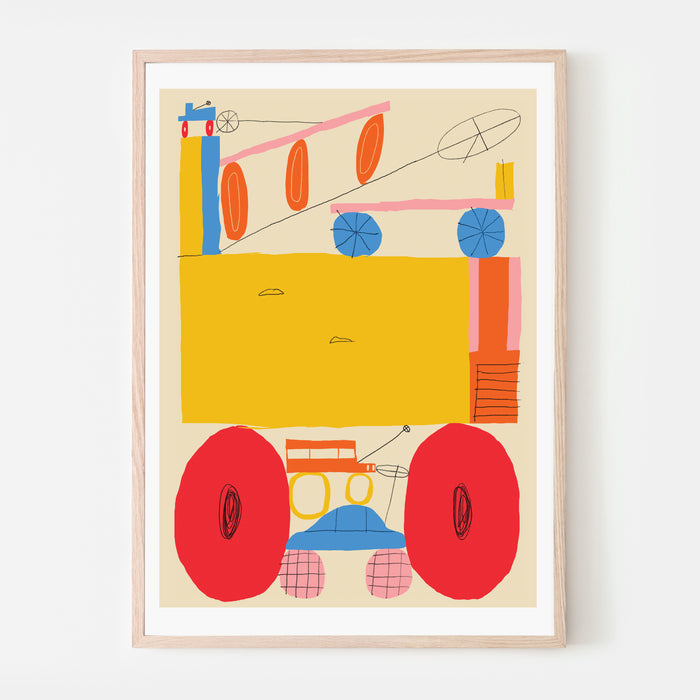 CARS, 18" X 24" — by Anastacia Sholik