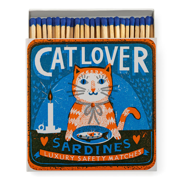 CAT LOVER SARDINES - Designed by Printed Peanut – LUXURY MATCHBOXES