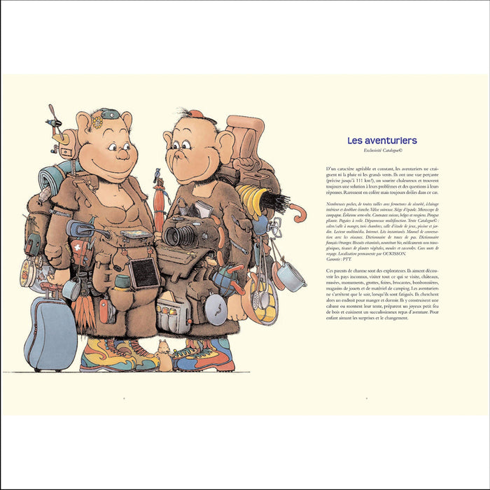 CATALOGUE DE PARENTS, pour les enfants qui veulent en changer — by Claude Ponti