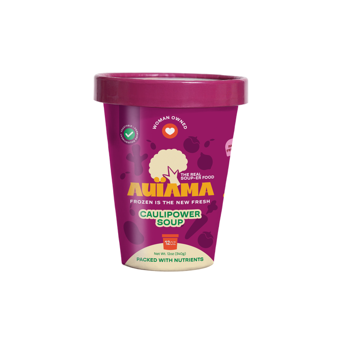Caulipower Soup 2026 front cup mockup
