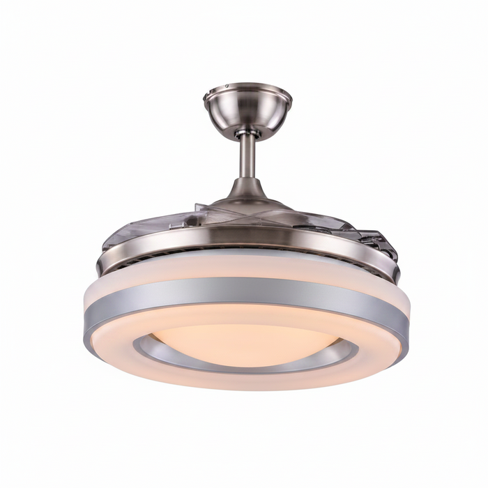 Ceiling Fan with Adjustable Light FL8602 – Whisper-Quiet Fan Light for Bedrooms, Living Rooms & Commercial Spaces | Soft Adjustable Ceiling Fan Light