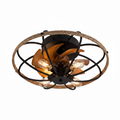 Ceiling Fan with Light FL2101 Wood – Natural Wood Blade Ceiling Fan Light for Bedrooms & Living Rooms | Elegant Energy-Efficient Fan Light