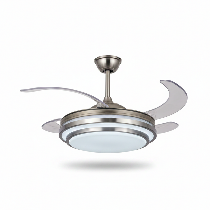 Ceiling Fan with Light FL8605 – Energy-Efficient Fan Light for Bedrooms, Living Rooms & Commercial Spaces | Modern Traditional Ceiling Fan Light